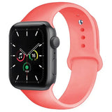 Silicone Replacement Strap for Apple Watch Series (38mm - 42mm) (available in 45 colours)