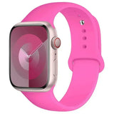 Silicone Replacement Strap for Apple Watch Series (38mm - 42mm) (available in 45 colours)