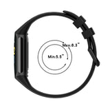 Silicone Sports Strap for the Fitbit Charge 5/6 Series (12 colours available)