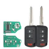 315MHz ID46 Remote Head Car Key for Mitsubishi Lancer (2016–2017) 2+1/3+1 Button