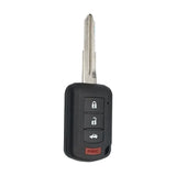 315MHz ID46 Remote Head Car Key for Mitsubishi Lancer (2016–2017) 2+1/3+1 Button