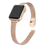 Slim Metal Milanese Strap for the Apple Watch, 3–8 & Ultra Series (5 colours available)