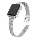 Slim Metal Milanese Strap for the Apple Watch, 3–8 & Ultra Series (5 colours available)