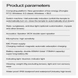 Smart AI Glasses – Bluetooth, Translation, Music & Calling (different models available)