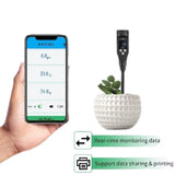 Smart Bluetooth Soil pH Meter 0–14 for Plants & Hydroponics