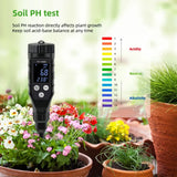 Smart Bluetooth Soil pH Meter 0–14 for Plants & Hydroponics