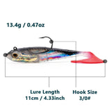 Soft Fishing Lures with Lead Head Jigs – Bass & Trout (Several quantities and colours available)