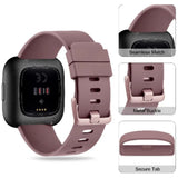 Soft Silicone Sport Band for the Fitbit Versa 2 (available in 26 colours)