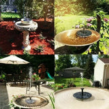 Solar Fountain Floating Pump – 13/16/18cm