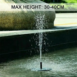 Solar Fountain Floating Pump – 13/16/18cm