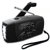 Solar Hand Crank Emergency Radio & Power Bank