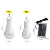 Solar USB Rechargeable Hanging Emergency Waterproof Camping Light