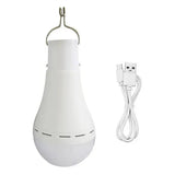 Solar USB Rechargeable Hanging Emergency Waterproof Camping Light