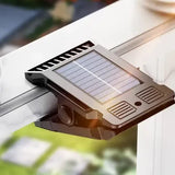 Solar Powered Outdoor Clip-On Lawn Lamp with Motion Sensor