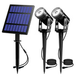 IP65 Solar LED Spotlight, Aluminum Outdoor Garden & Landscape Light (different colours available)