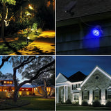 IP65 Solar LED Spotlight, Aluminum Outdoor Garden & Landscape Light (different colours available)