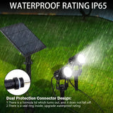 IP65 Solar LED Spotlight, Aluminum Outdoor Garden & Landscape Light (different colours available)