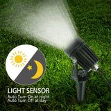 IP65 Solar LED Spotlight, Aluminum Outdoor Garden & Landscape Light (different colours available)