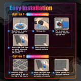 Soundproofing Foam Panels (12-Pack) (8 colours available)