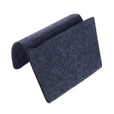 Space-Saving Sofa & Bedside Remote Control Holder with Organizer Pockets