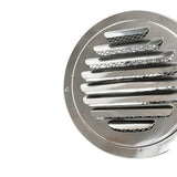 Stainless Steel 100mm RV Exterior Air Vent Grille