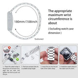 Stainless Steel Strap for the Apple Watch Ultra/Series 3–10 (38–49mm) (2 sizes & 18 colours available)