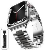 Stainless Steel Strap for the Apple Watch Ultra/Series 4–10 (38–49mm) (available in 15 colours)