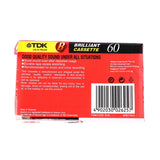 Standard 60 Minute Cassette Tape