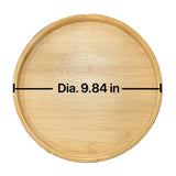 Clip-On Wooden Sofa Armrest Tray Table