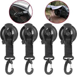 Heavy-Duty Car Suction Cup Anchor with Hook & Carabiner