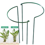 Sturdy Metal Outdoor Plant Support Stakes (2pcs)