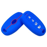 Honeycomb Silicone 4-Button Key Cover for Hyundai Elantra, Sonata & Custo Remote Keys