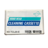 VHS-C Camcorder Cleaning Tape for Panasonic & TDK