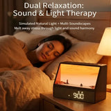 Sunrise Alarm Clock with White Noise, Bluetooth, Wake-Up Light & Soothing Sounds