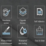 Thick Waterproof PVC Floor Stickers (40cm) (4 designs available)