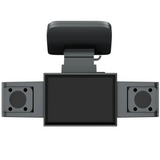 Three-Lens Car Camera with 24H Parking Monitor