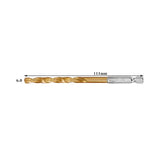 Titanium Twist Drill Bit Set – Hex Shank 1.5–6.5mm (available in single piece & all in one pack)