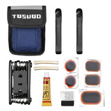 Multifunctional Bicycle Repair Tool Kit with Pump