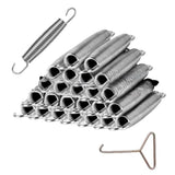 Trampoline Replacement Steel Springs (Pack of 10)