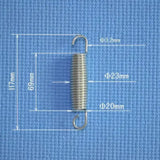 Trampoline Replacement Steel Springs (Pack of 10)