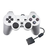 Transparent Blue PS2 Wired Controller – Dual Vibration (different colours available)