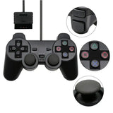 Transparent Blue PS2 Wired Controller – Dual Vibration (different colours available)