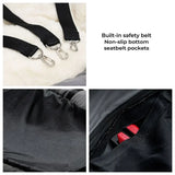 Travel Bolster Dog Car Bed