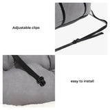 Travel Bolster Dog Car Bed