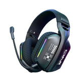 Tri-Mode RGB Gaming Headset – 2.4G Wireless & Wired, Long Life