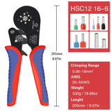 Tubular Terminal Crimping Pliers