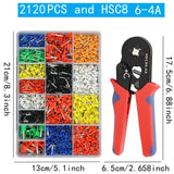 Tubular Terminal Crimping Pliers Set (different sets available)