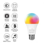 Smart LED Bulb 15W/18W E27/B22, Dimmable