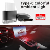 Type-C LED Car Interior Ambient Light (7 colours available)