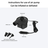 Ultra-Soft Inflatable Car Travel Bed (3 colours available)